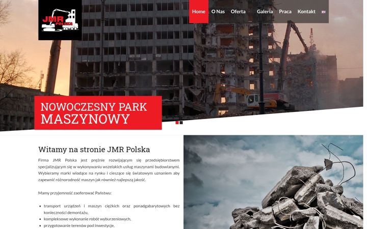 Screenshot of jmrpolska.pl