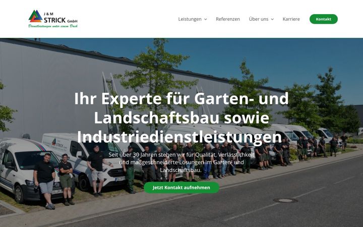 Screenshot of jmstrick.de