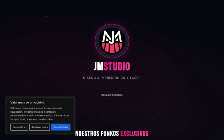 Screenshot of jmstudio.es