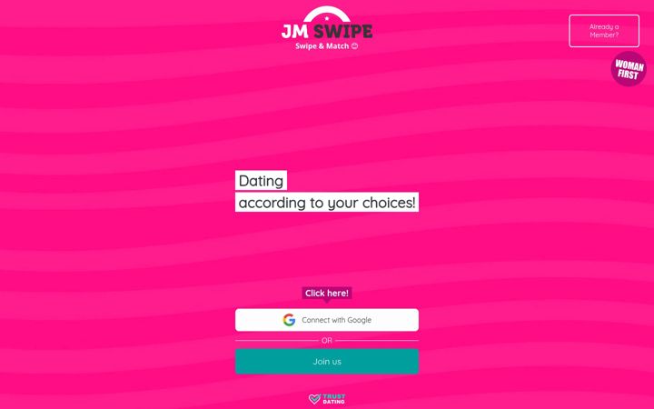 Screenshot of jmswipe.com