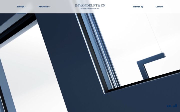 Screenshot of jmvandelft.nl