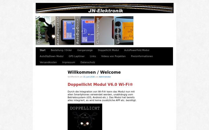 Screenshot of jn-elektronik.de