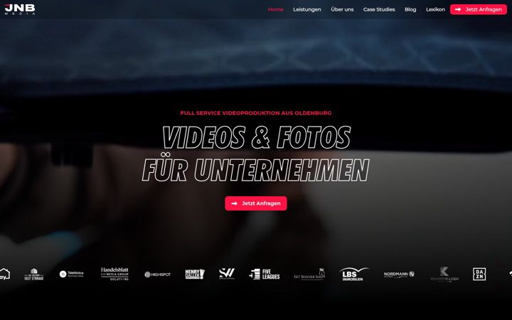 Screenshot of jnbmedia.de