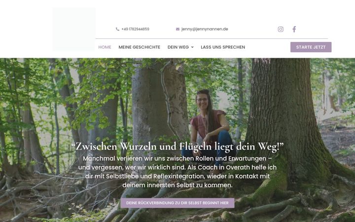 Screenshot of jncoaching.de