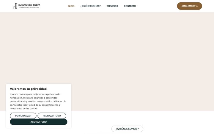 Screenshot of jnconsultores.es