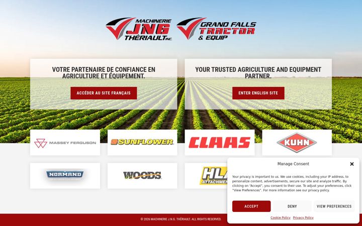 Screenshot of jngtheriault.com