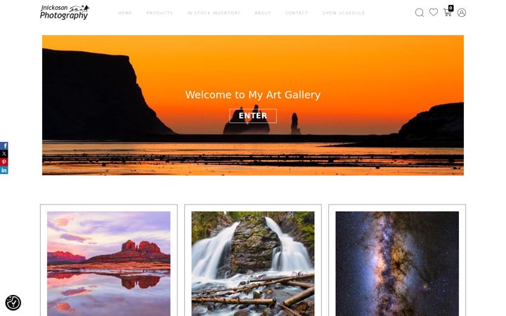 Screenshot of jnickoson.com