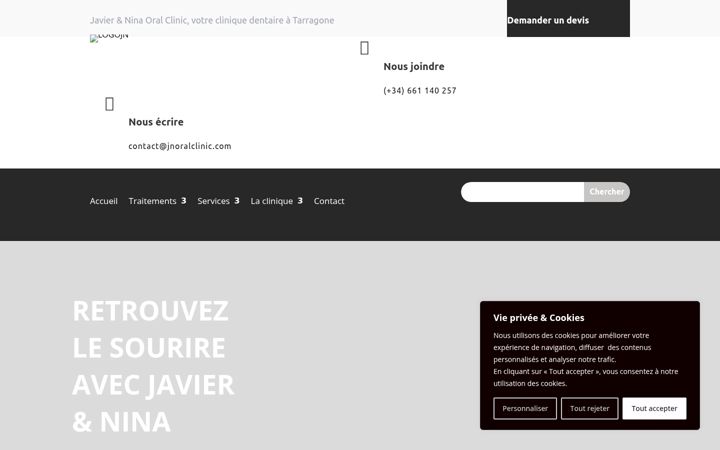 Screenshot of jnoralclinic.com