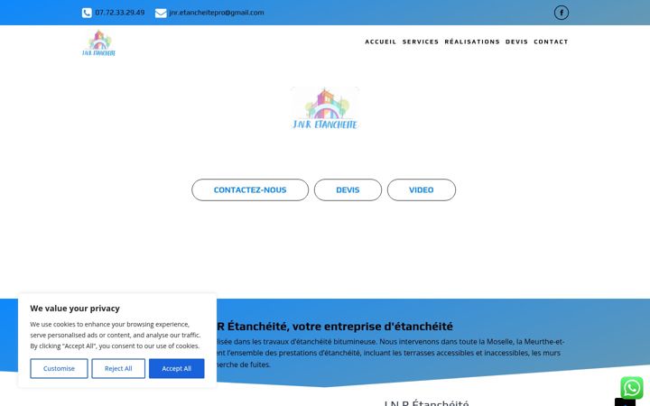 Screenshot of jnretancheite.fr