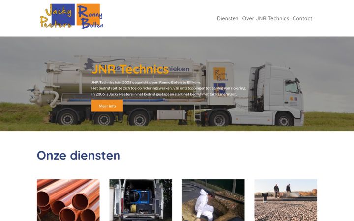 Screenshot of jnrtechnics.be