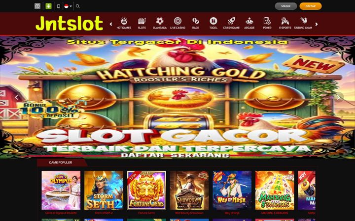 Screenshot of jntslot.org