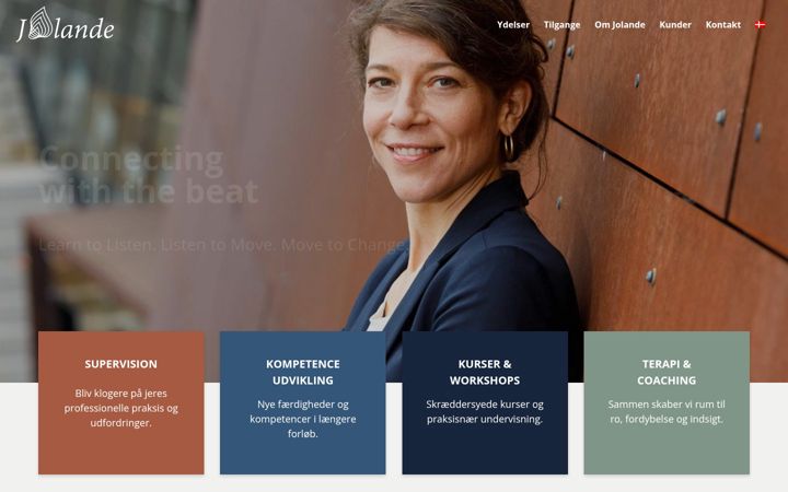 Screenshot of jo-lande.com