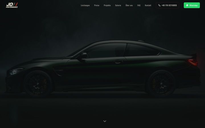 Screenshot of jo-performance.com