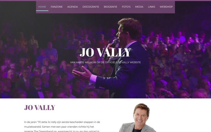 Screenshot of jo-vally.be