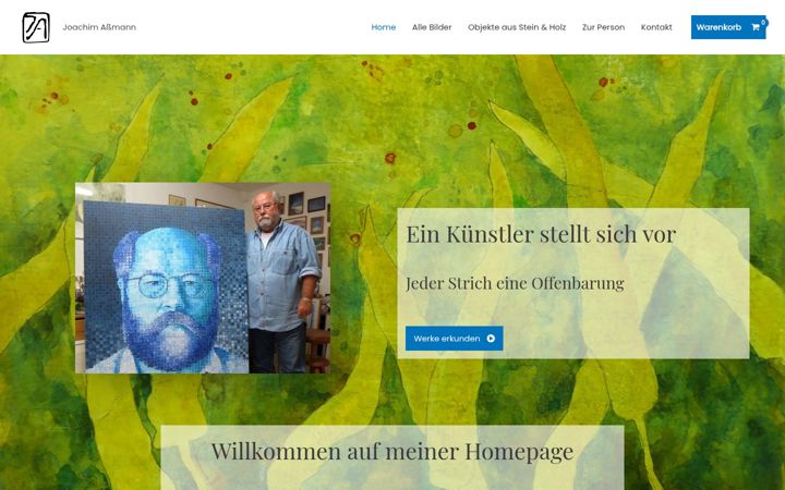 Screenshot of joachim-assmann.de