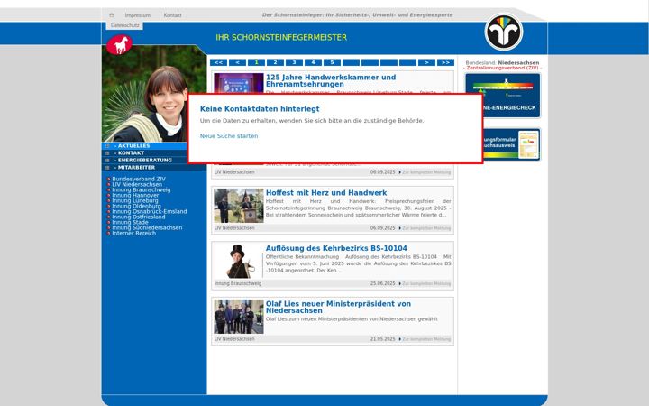Screenshot of joachim-miehe.de