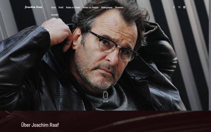 Screenshot of joachim-raaf.com