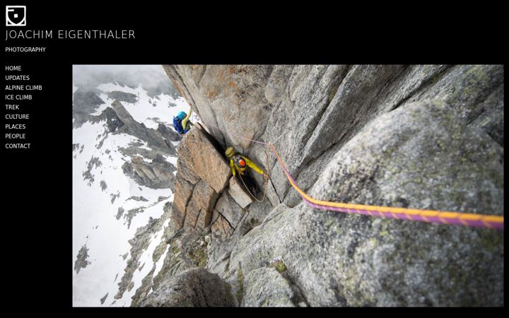 Screenshot of joachimeigenthaler.com