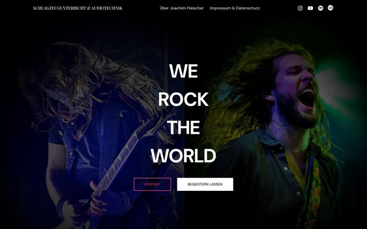 Screenshot of joachimfleischer.com