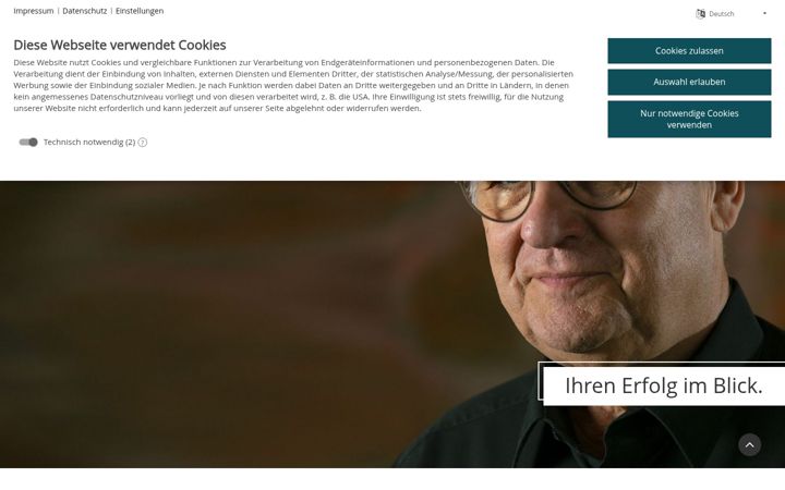 Screenshot of joachimgeffken.com