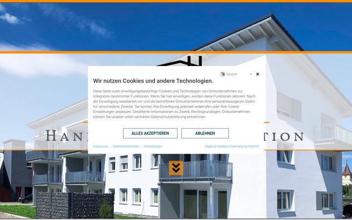 Screenshot of joachimkopp.com