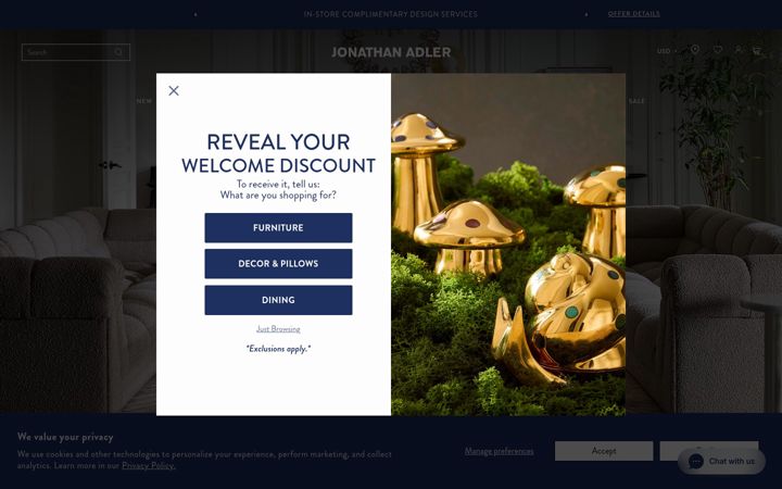 Screenshot of joanathanadler.com