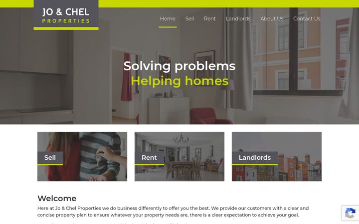 Screenshot of joandchelproperties.com