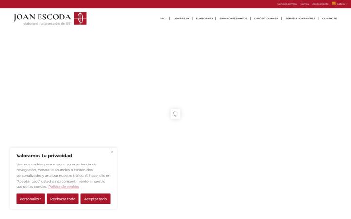 Screenshot of joanescoda.com