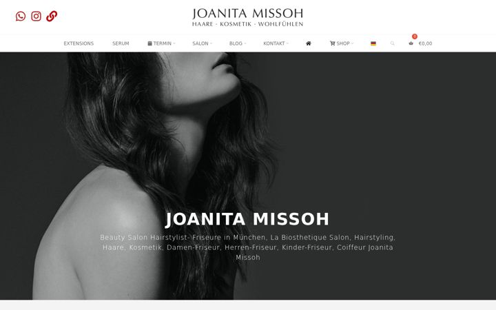 Screenshot of joanita-missoh.de