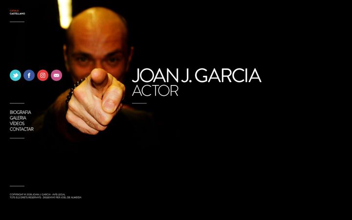 Screenshot of joanjgarcia.com