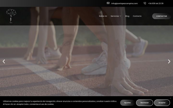 Screenshot of joanlopezcampins.com