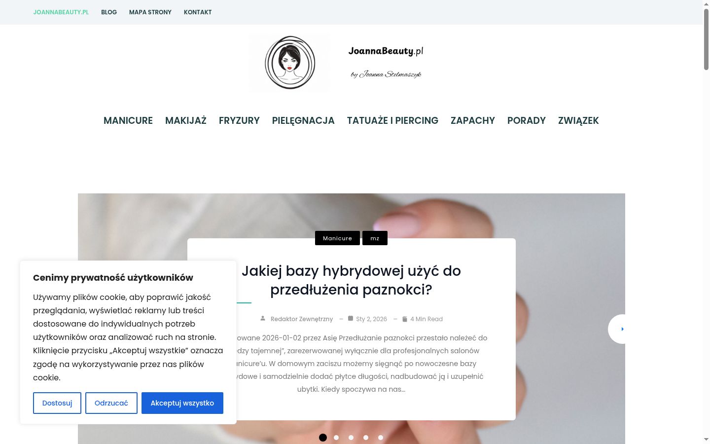 Screenshot tal-banner tal-kunsens muri qabel kwalunkwe interazzjoni