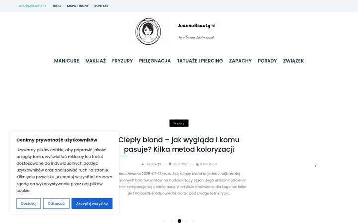 Screenshot of joannabeauty.pl
