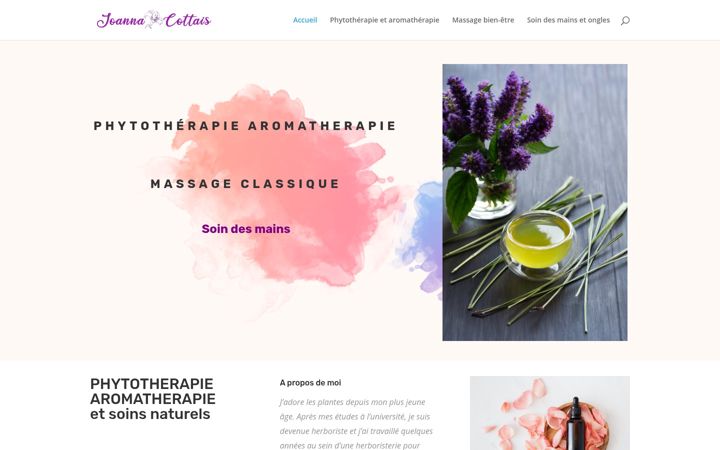 Screenshot of joannacottais.com