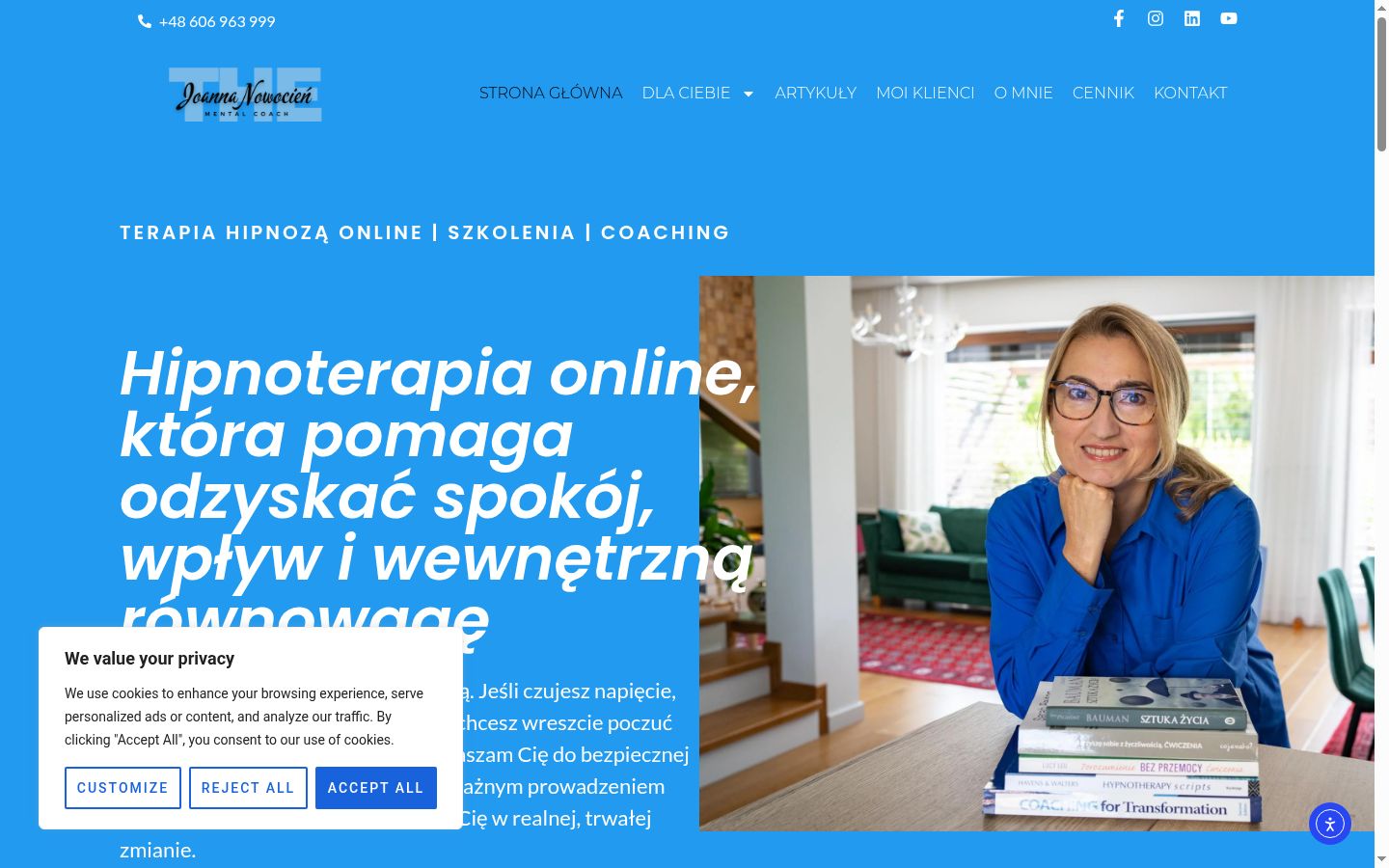 Screenshot van de toestemmingsbanner zoals getoond vóór enige interactie