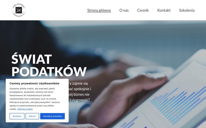 Screenshot of joannaruszczyk.pl