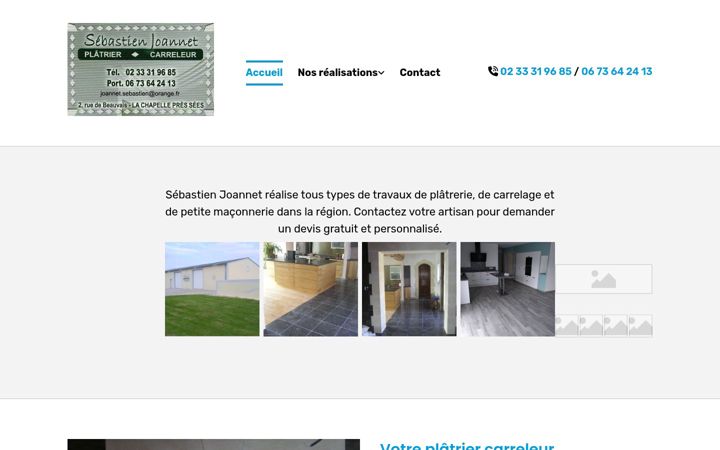 Screenshot of joannet-sebastien.fr