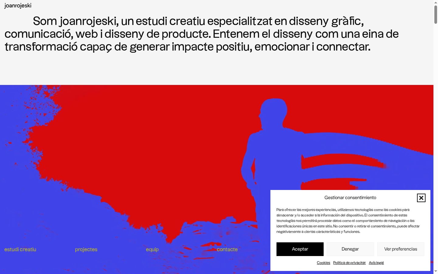 Zrzut ekranu banera zgody wyświetlanego przed jakąkolwiek interakcją