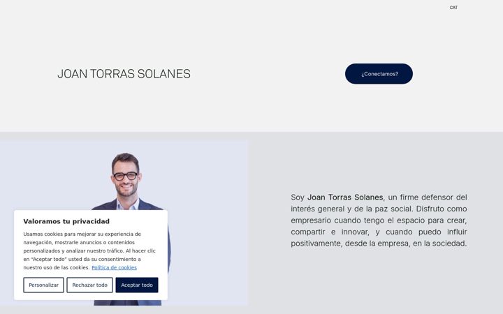 Screenshot of joantorras.com