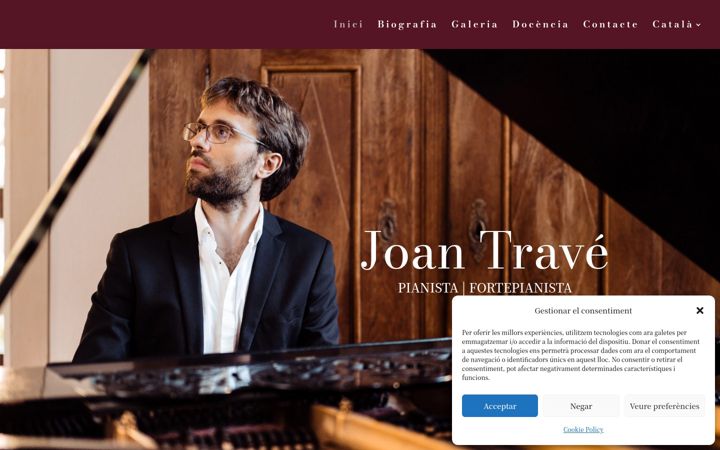 Screenshot of joantrave.net