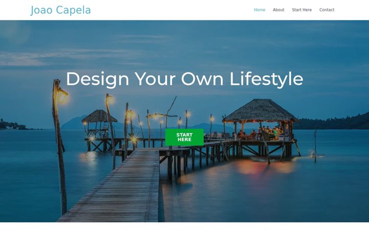 Screenshot of joao-capela.com