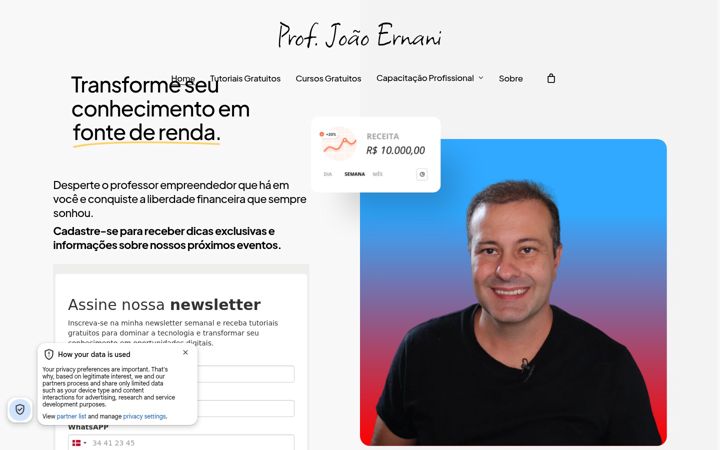 Screenshot of joaoernani.com