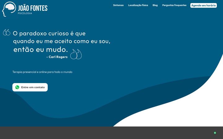 Screenshot of joaofontespsi.com