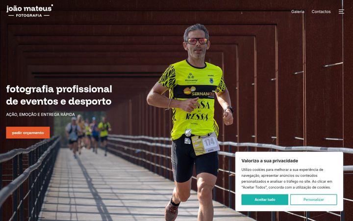 Screenshot of joaomateusfotografia.com