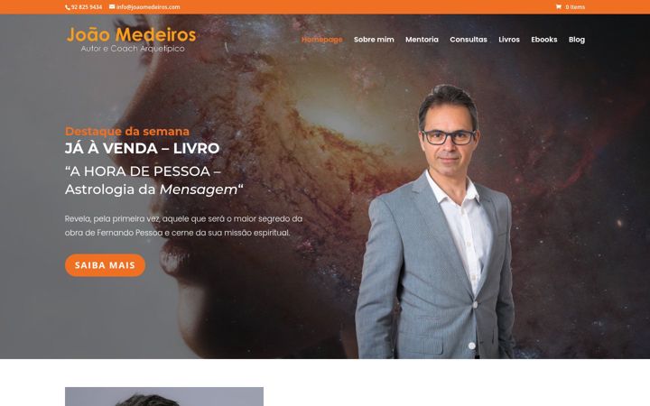 Screenshot of joaomedeiros.com