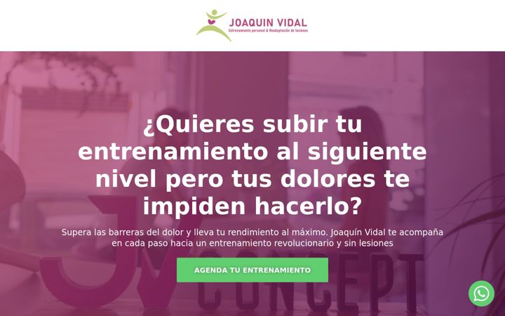 Screenshot of joaquin-vidal.com