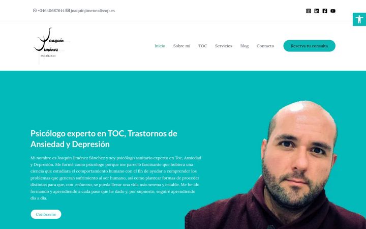 Екранна снимка на joaquinjimenezpsicologo.com