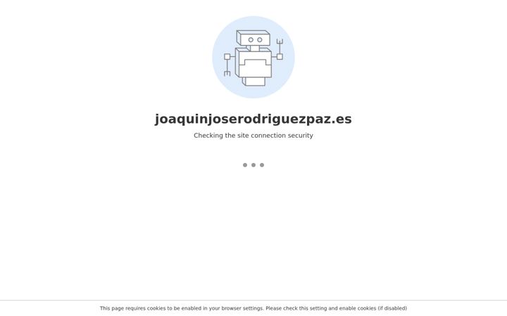 Screenshot of joaquinjoserodriguezpaz.es