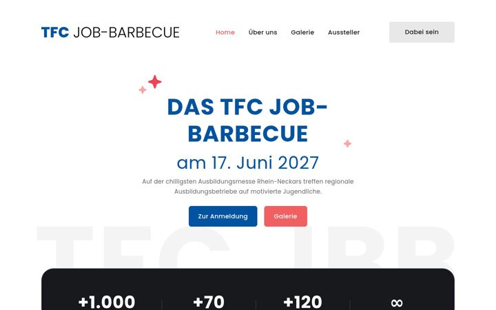 Screenshot of job-barbecue.de