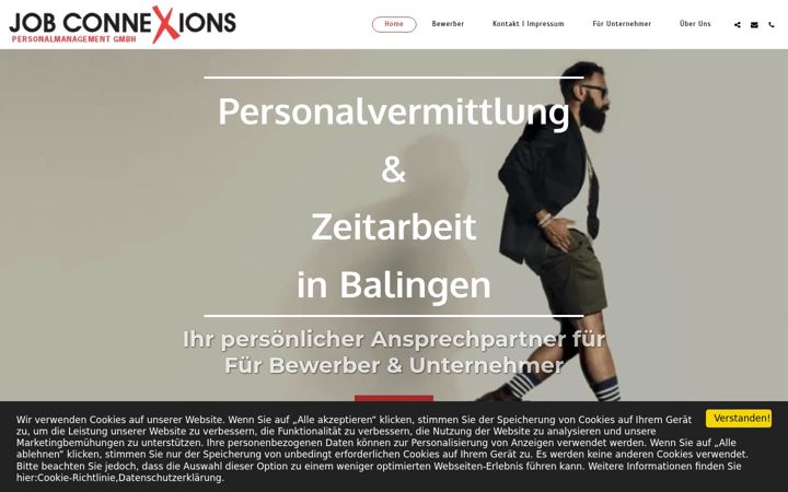 Screenshot of job-connexions.de
